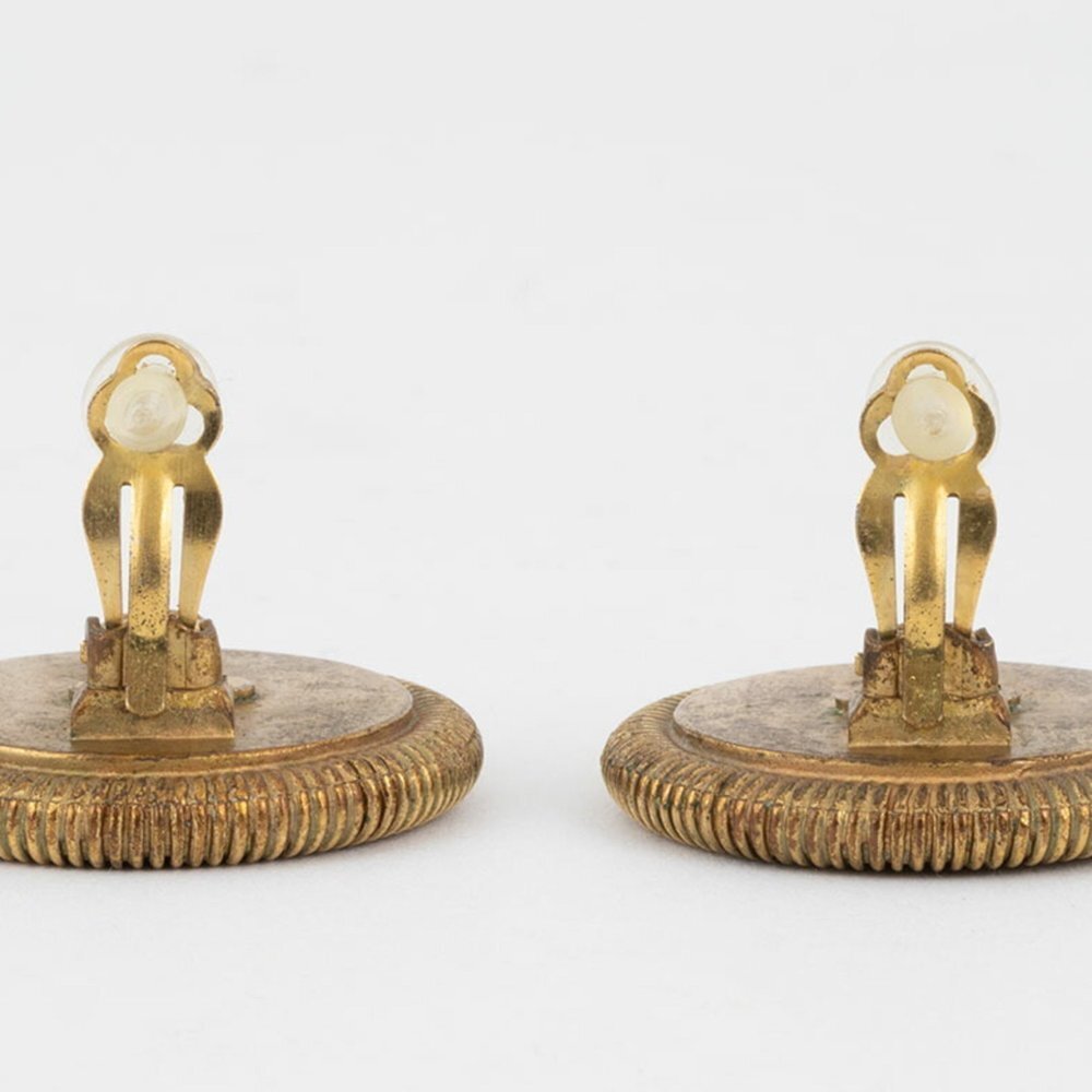CHANEL Gold Earrings - Picture 6 of 11